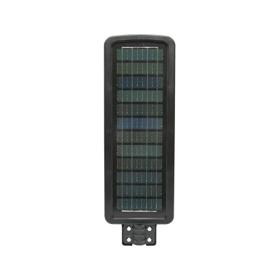 Lampada solare LED illuminazione stradale 300W con pannello solare e sensore di movimento con attacco a palo - immagine 3