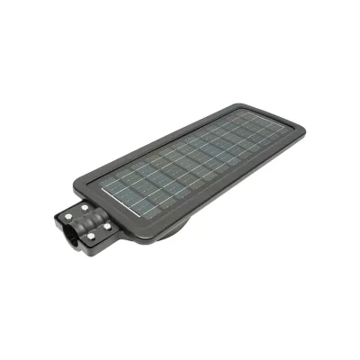 Lampada solare LED illuminazione stradale 300W con pannello solare e sensore di movimento con attacco a palo - immagine 4