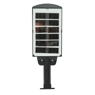 Lampada solare LED illuminazione stradale 6500K con pannello solare 3W, batteria 18000mAh, montaggio su palo IP67 - immagine 3