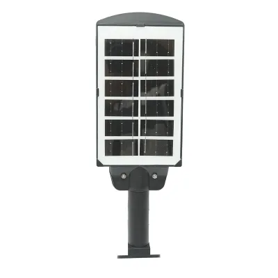 Lampada solare LED illuminazione stradale 6500K con pannello solare 3W, batteria 18000mAh, montaggio su palo IP67 - immagine 3