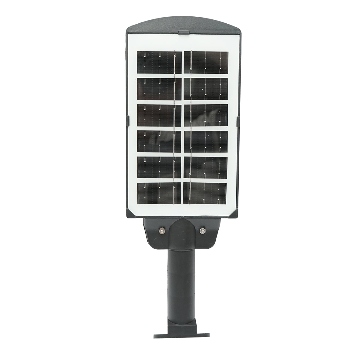 Lampada solare LED illuminazione stradale 6500K con pannello solare 3W, batteria 18000mAh, montaggio su palo IP67 - immagine 3