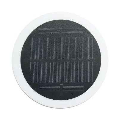 Lampada solare LED ricaricabile 2W con pannello solare 0,7W, batteria 3,7V 1200mAh, USB 5V 1A, IP65, per esterni, 3000K, colore bianco - immagine 3