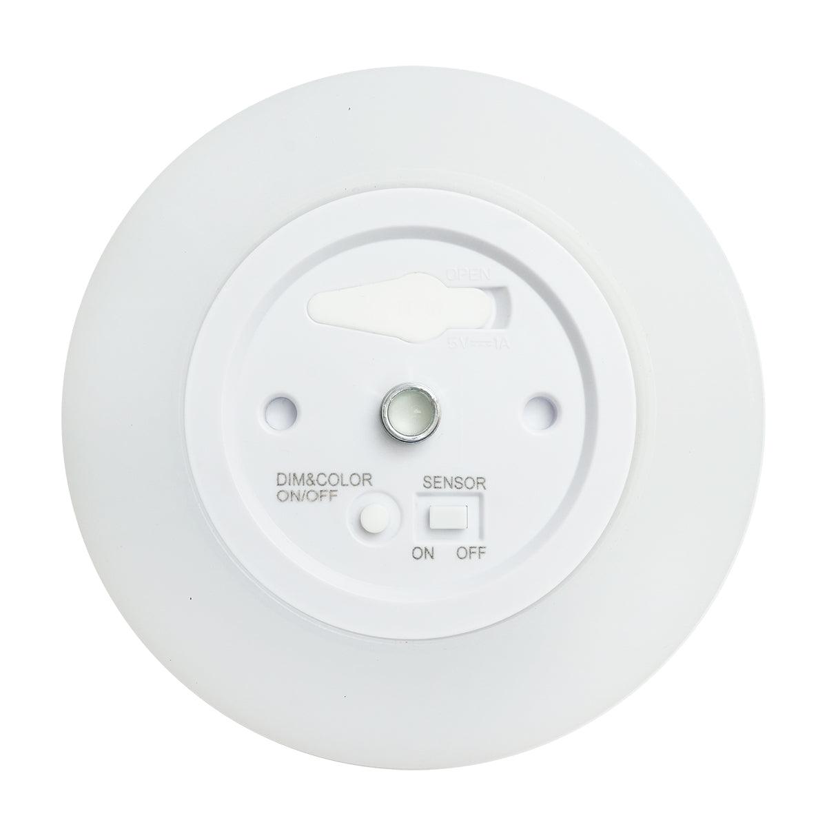 Lampada solare LED ricaricabile 2W con pannello solare 0,7W, batteria 3,7V 1200mAh, USB 5V 1A, IP65, per esterni, 3000K, Nero - immagine 4