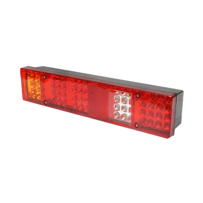Lampada stop posteriore LED 24V con morsetto e 5 funzioni, 404x95x80 mm, Breckner Germany - immagine 3