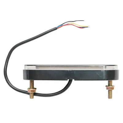 Lampada stop posteriore LED, 12-24V, 122x43x20 mm, segnalazione dinamica, Breckner Germany - immagine 4