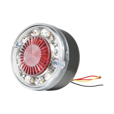 Lampada stop posteriore per camion, LED-SMD, rotonda, 12V, con 3 funzioni HQ, Breckner Germany - immagine 2