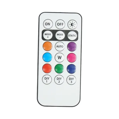 Lampada stroboscopica LED RGB con telecomando, 10 modalità, 8 colori, batteria al litio ricaricabile da 150 mAh USB-C IP65 - immagine 4