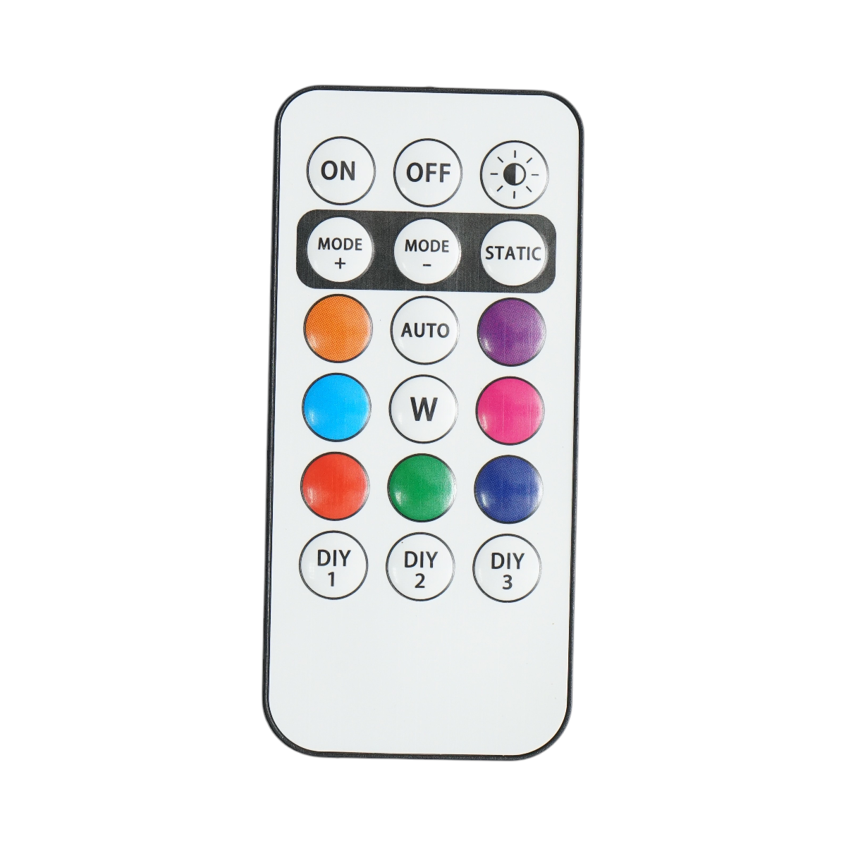 Lampada stroboscopica LED RGB con telecomando, 10 modalità, 8 colori, batteria al litio ricaricabile da 150 mAh USB-C IP65 - immagine 4