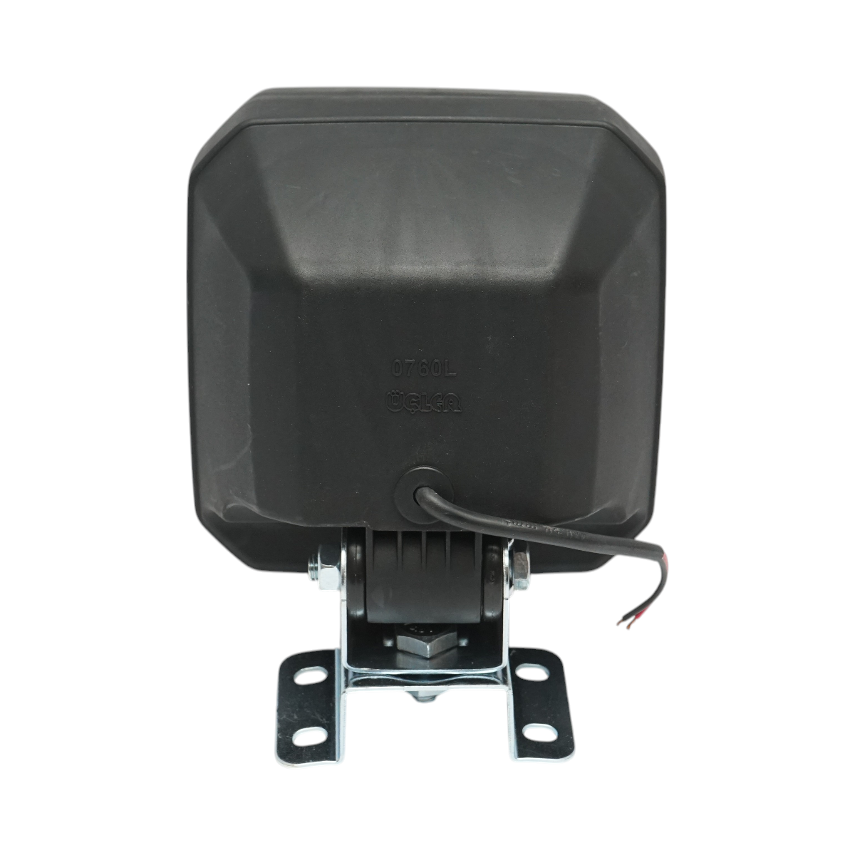 Lampada, faretto da lavoro quadrato 12V con supporto orientabile 135x135x105mm Breckner Germany - immagine 2