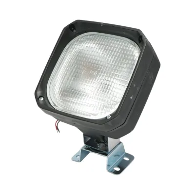 Lampada, faretto da lavoro quadrato 12V con supporto orientabile 135x135x105mm Breckner Germany