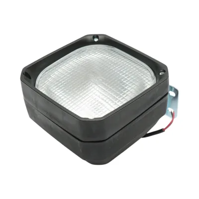 Lampada, faretto da lavoro quadrato 12V con supporto orientabile 135x135x105mm Breckner Germany - immagine 6