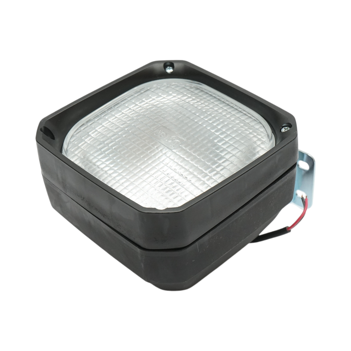 Lampada, faretto da lavoro quadrato 12V con supporto orientabile 135x135x105mm Breckner Germany - immagine 6