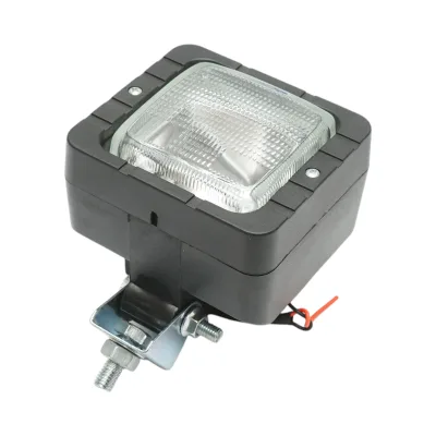 Lampada, faretto da lavoro quadrato JCB 110x110mm codice OEM 700/38800, 700/50029 - immagine 3