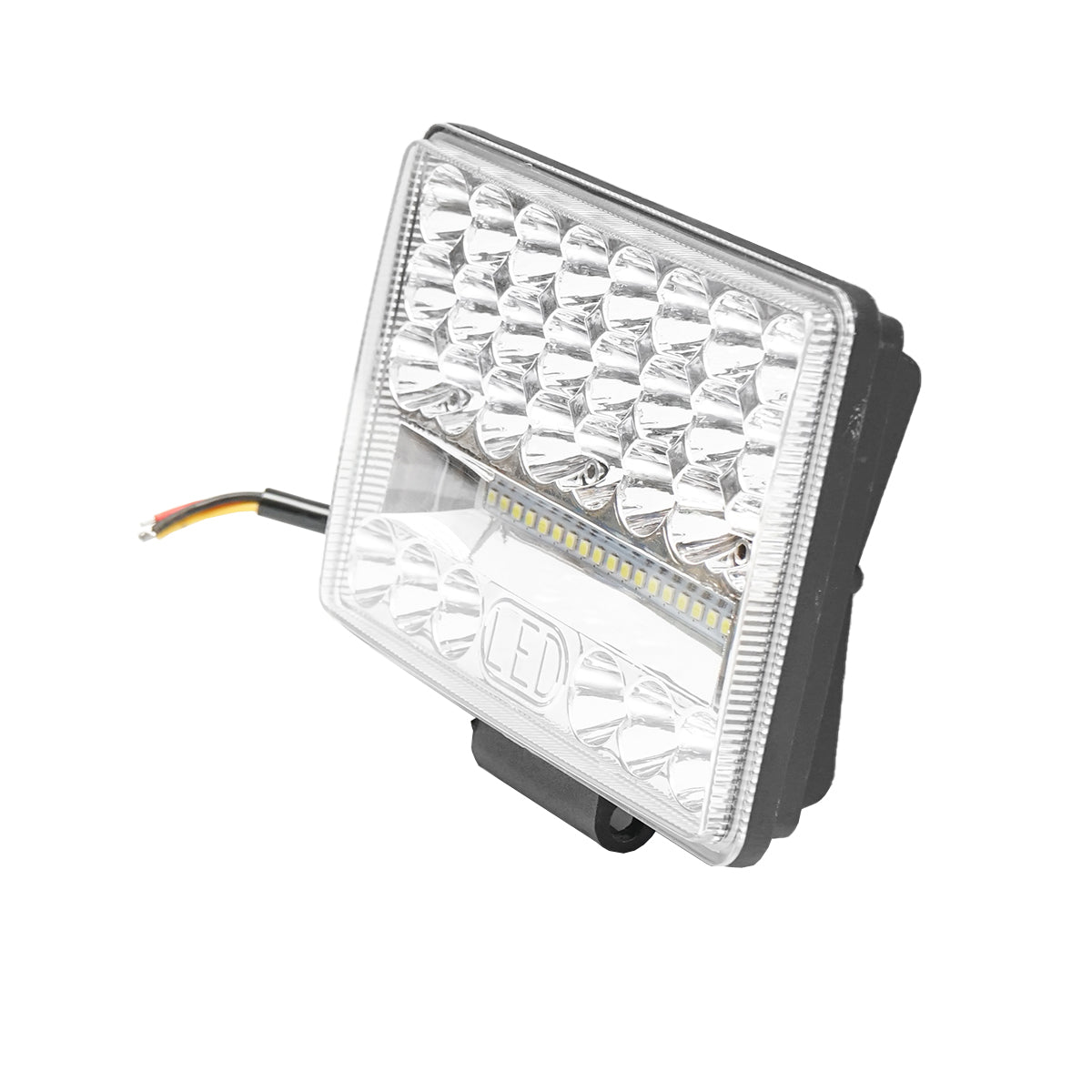 Lampada/proiettore 144W, 2 fasi, con 48 LED SMD SPOT&FLOOD, 12V/24V, Breckner Germany. - immagine 2