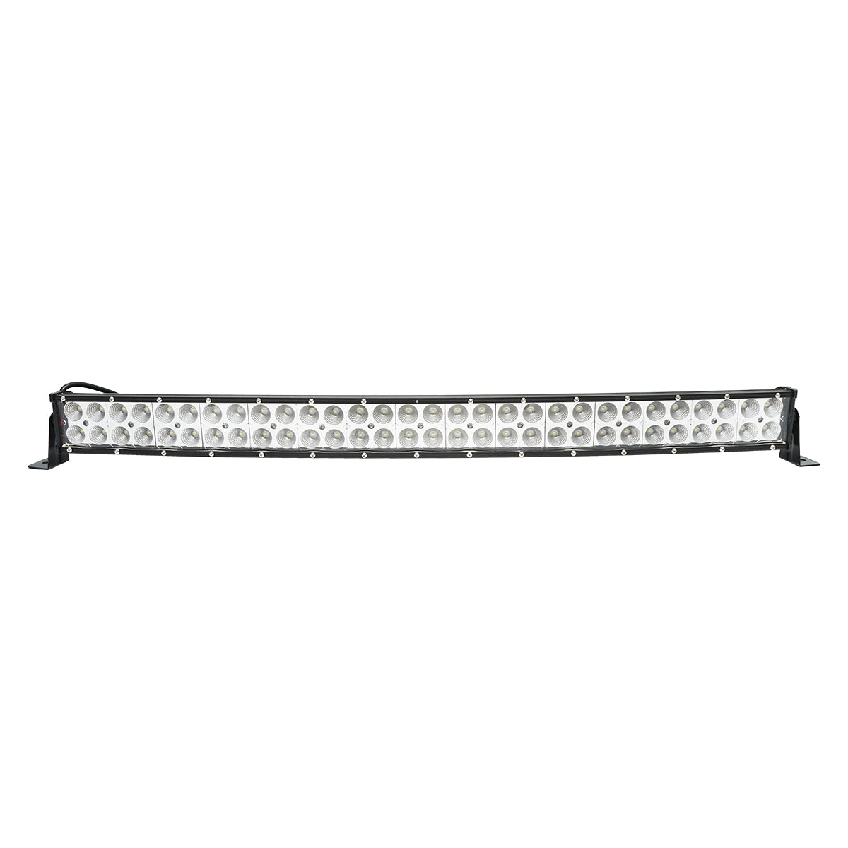 Lampada/proiettore 180W tipo barra curva con 60 LED, 9-60V, 6000K, 780x65 mm.