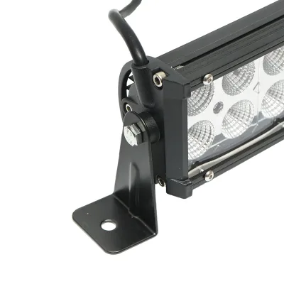 Lampada/proiettore 180W tipo barra curva con 60 LED, 9-60V, 6000K, 780x65 mm. - immagine 3