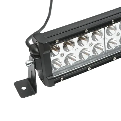 Lampada/proiettore LED tipo barra curva con 96 LED, 9-60V, 288W, 6000K, 1250x65 mm, Breckner Germany. - immagine 4
