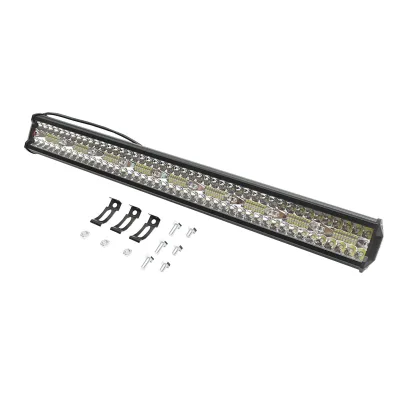 Lampada/proiettore LED tipo barra curva, 540W, 10-30V, 180 LED SMD, 6000K, 670x78x65 mm, Breckner Germany. - immagine 2