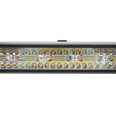 Lampada/proiettore LED tipo barra curva, 540W, 10-30V, 180 LED SMD, 6000K, 670x78x65 mm, Breckner Germany. - immagine 6