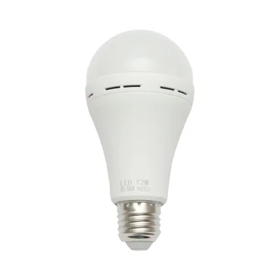 Lampadina LED 12W, 220V emergente con sistema di emergenza e batteria ricaricabile 1200mah