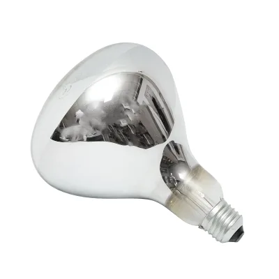 Lampadina riscaldante a infrarossi per pulcini e animali, E27, 200W, 230V - immagine 2