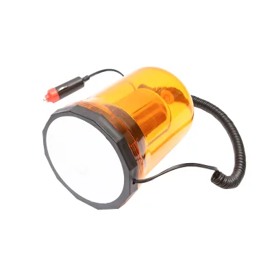Lampeggiante giallo 24V con base magnetica - immagine 3