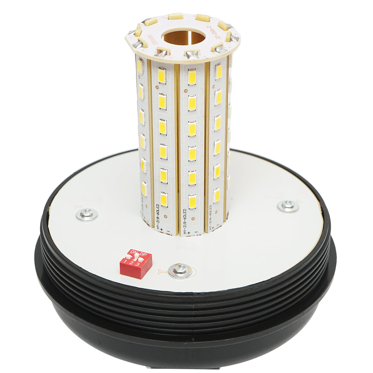 Lampeggiante LED 12–24V con base fissa e 3 modalità luminose – IP65 - immagine 4