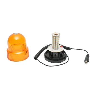 Lampeggiante LED 12–24V con base magnetica IP65 - immagine 3