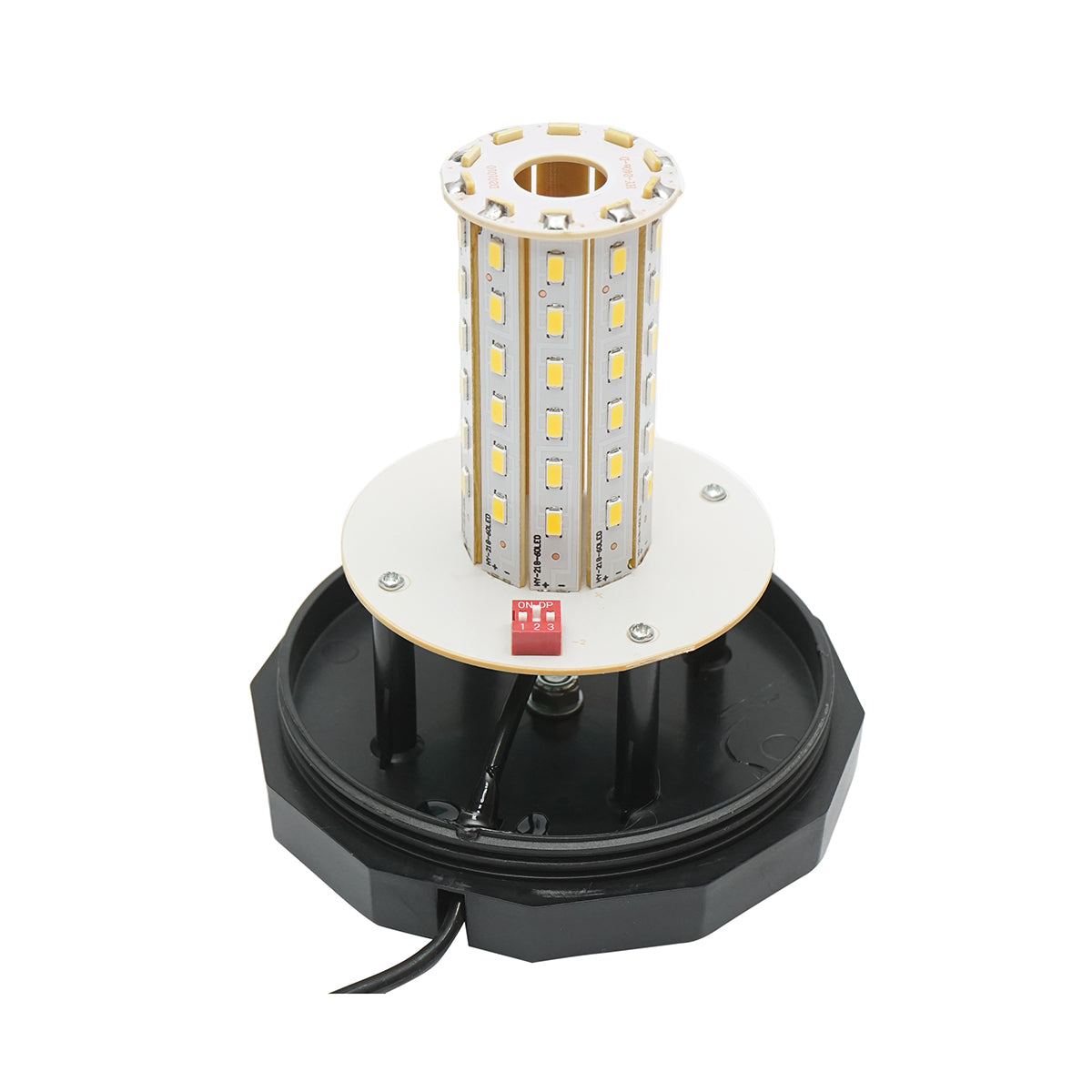 Lampeggiante LED 12–24V con base magnetica IP65 - immagine 4
