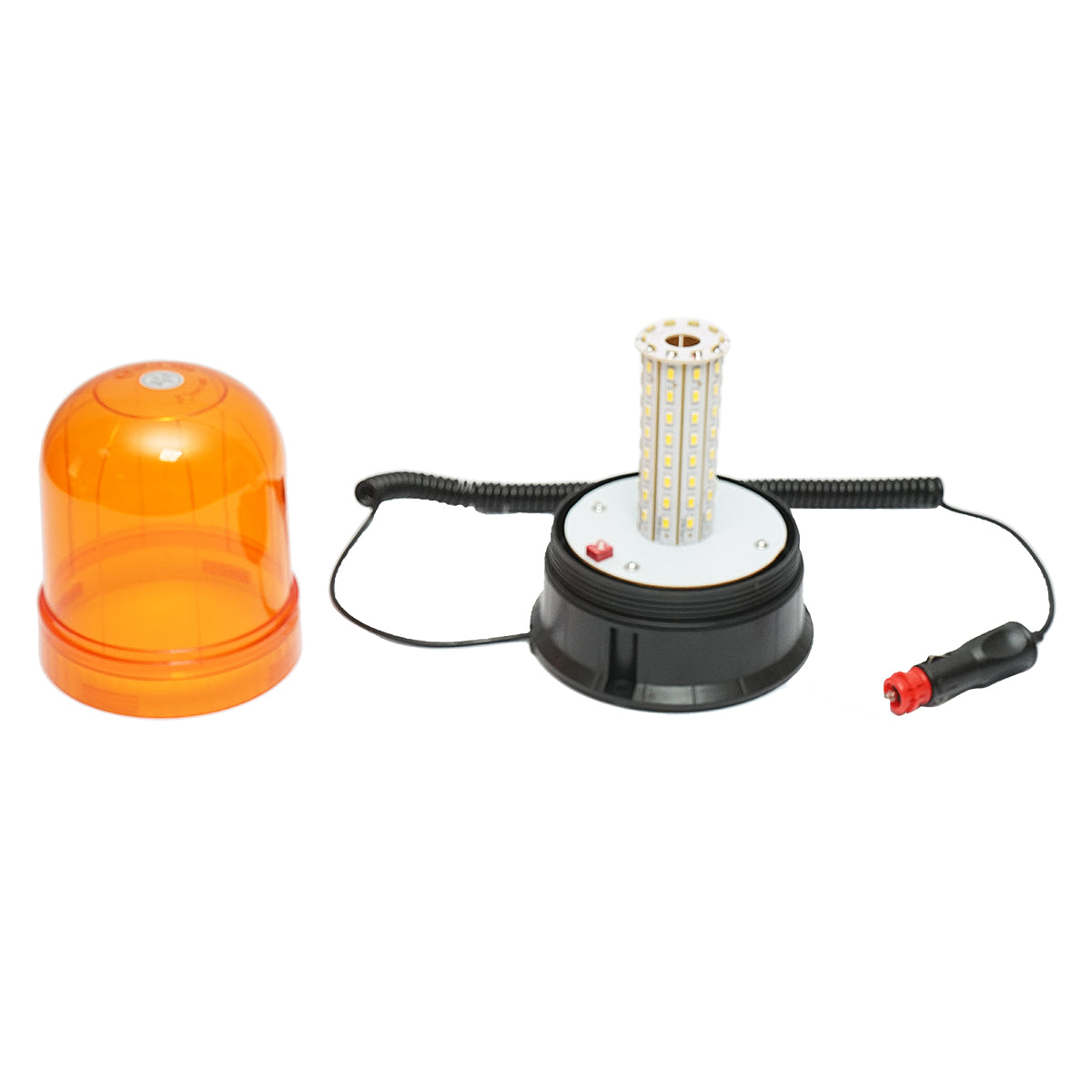 Lampeggiante LED 12–24V con base magnetica – 3 modalità luminose – IP65 - immagine 3