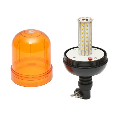 Lampeggiante LED 12–24V per supporto a piede con 3 funzioni, IP65 - immagine 3