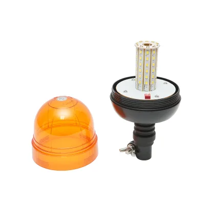 Lampeggiante LED 12–24V per supporto con 3 funzioni, IP65 - immagine 3