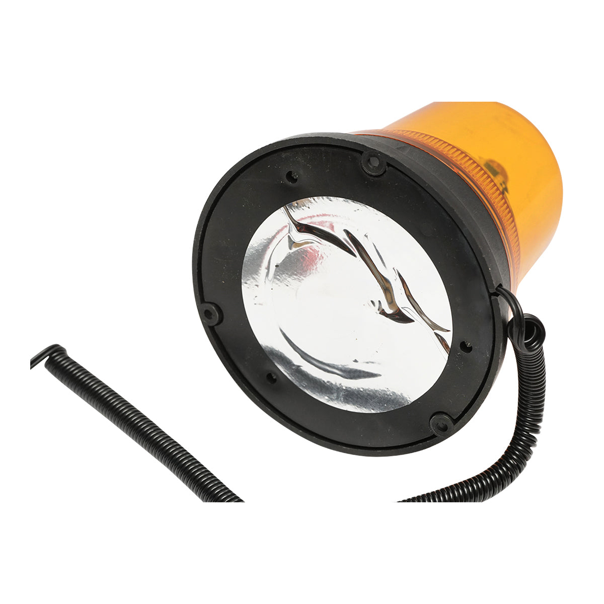 Lampeggiante LED con base magnetica e alimentazione da presa accendisigari 12V - immagine 4