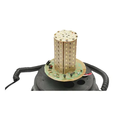 Lampeggiante LED/SMD 12V con base magnetica e spina accendisigari - immagine 3