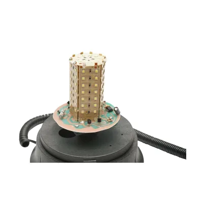 Lampeggiante LED/SMD 24V con base magnetica e spina accendisigari - immagine 3