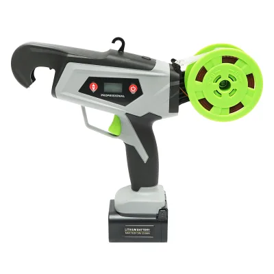 Legatrice per Vigneto, Dispositivo automatico per la legatura di viti, ortaggi e alberi da frutto — 60W, con batteria Li-ion da 16,8V, diametro di legatura 25 mm. - immagine 5