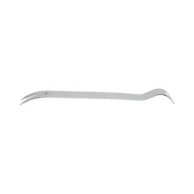Leva in metallo per la rimozione di clip, ornamenti, pannelli e rivestimenti per auto 235x21x2mm - immagine 2