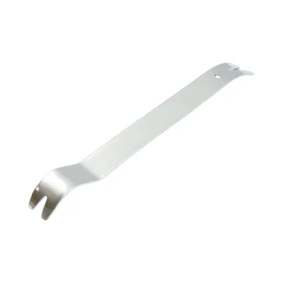Leva in metallo per la rimozione di clip, ornamenti, pannelli e rivestimenti per auto 235x21x2mm - immagine 3