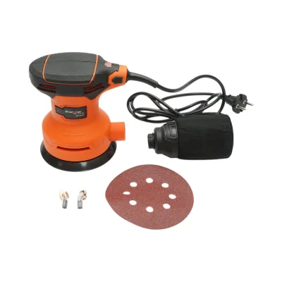 Levigatrice orbitale eccentrica da 125 mm, 350 W, 220 V con sistema di aspirazione, velocità 12000 giri/min Breckner Germany - immagine 2