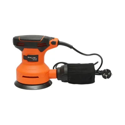 Levigatrice orbitale eccentrica da 125 mm, 350 W, 220 V con sistema di aspirazione, velocità 12000 giri/min Breckner Germany