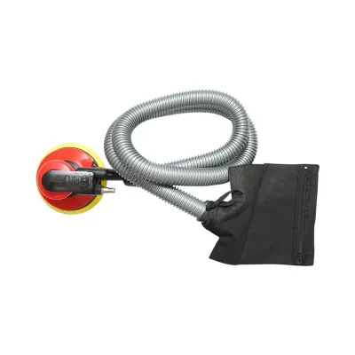 Levigatrice orbitale pneumatica 125mm con sistema di aspirazione, velocità 10000 giri/min, orbita 2,5mm, pressione max 6 bar Heavy Duty - immagine 5