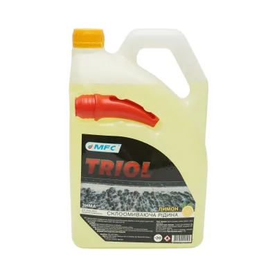Liquido tergicristalli invernale -20 °C, aroma limone, 4 L – TRIOL