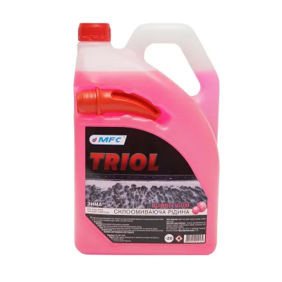 Liquido tergicristalli invernale –20 °C, profumo bubble gum, 4 L TRIOL
