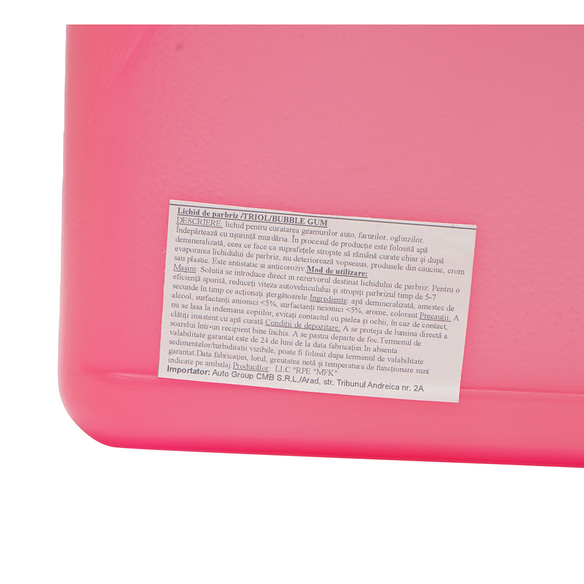 Liquido tergicristalli invernale –20 °C, profumo bubble gum, 4 L TRIOL - immagine 4