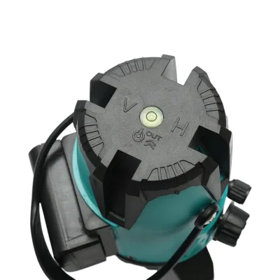 Livella laser verde a 3 linee incrociate, filettatura per treppiede da 5/8 - immagine 4