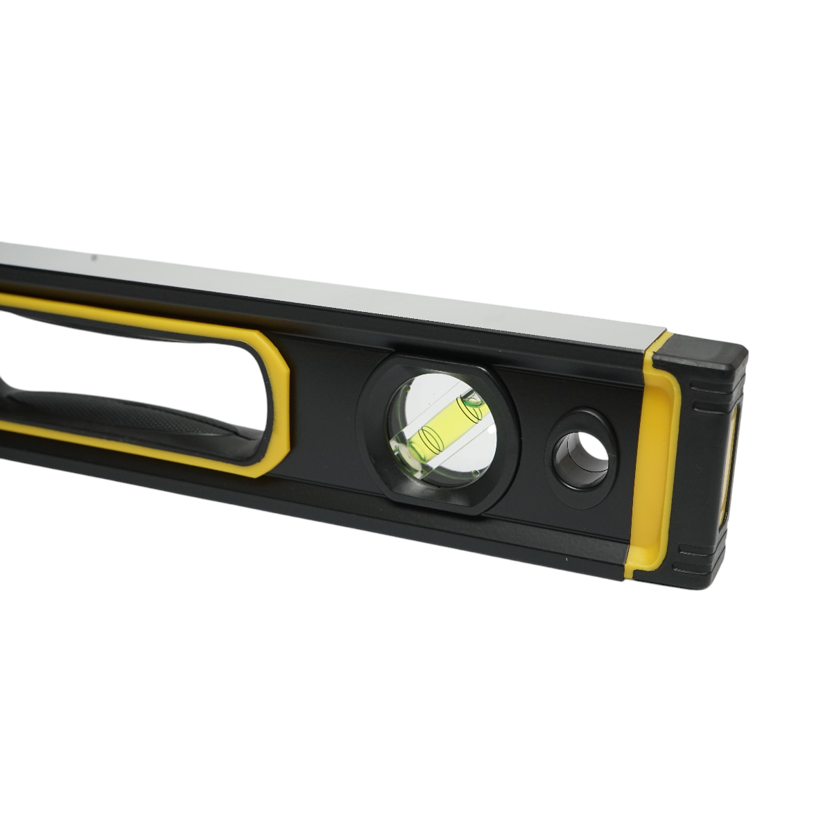 Livella magnetica in alluminio da 600 mm, con 3 bolle e 2 maniglie Crownman. - immagine 5