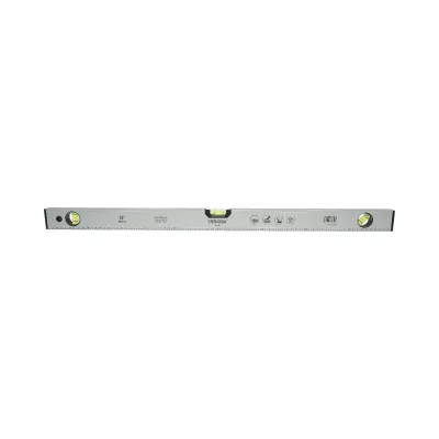 Livella magnetica in alluminio da 800 mm, con 3 bolle di livello e righello graduato da 0 a 80 cm, marca Crownman.