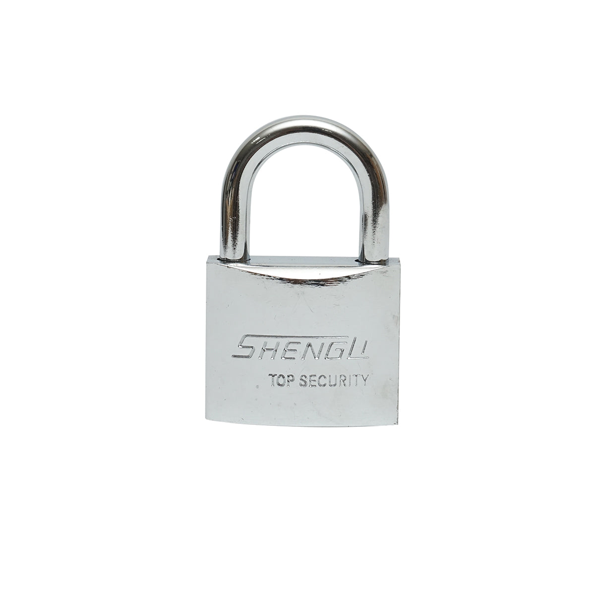 Lucchetto con 3 chiavi argento 50mm - immagine 3