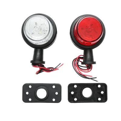 Luce di posizione laterale a LED rotante 12-24 V, bianco-rosso FR0237 Breckner Germany