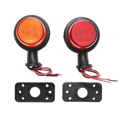 Luce di posizione laterale a LED rotante 12-24 V, giallo-rosso FR0237 Breckner Germany